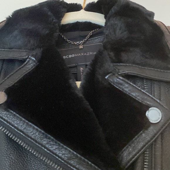 BCBG Maxazria leather jacket - Picture 7 of 16